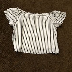 Linen off the shoulder top